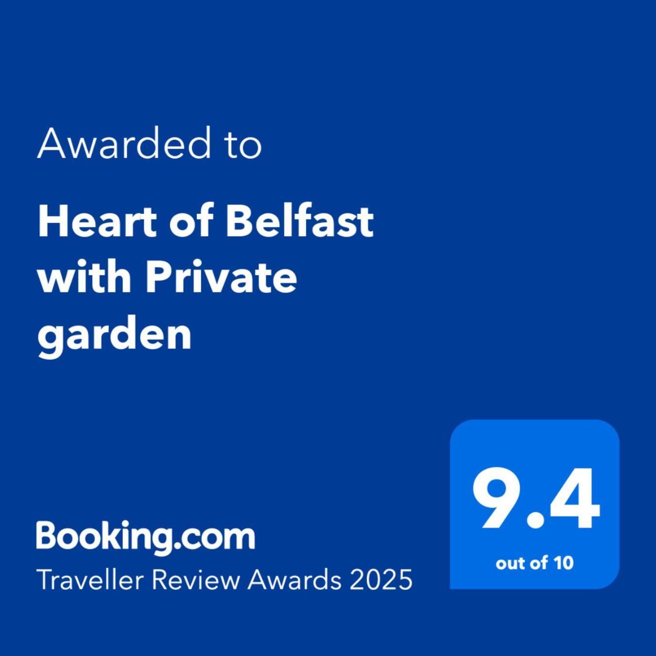 Вилла Heart Of Belfast With Private Garden Экстерьер фото